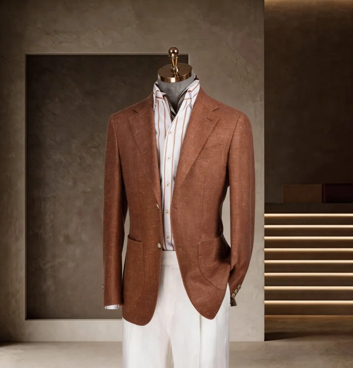 Tuscany Series custom tailoring look at Wuyue Shanghai